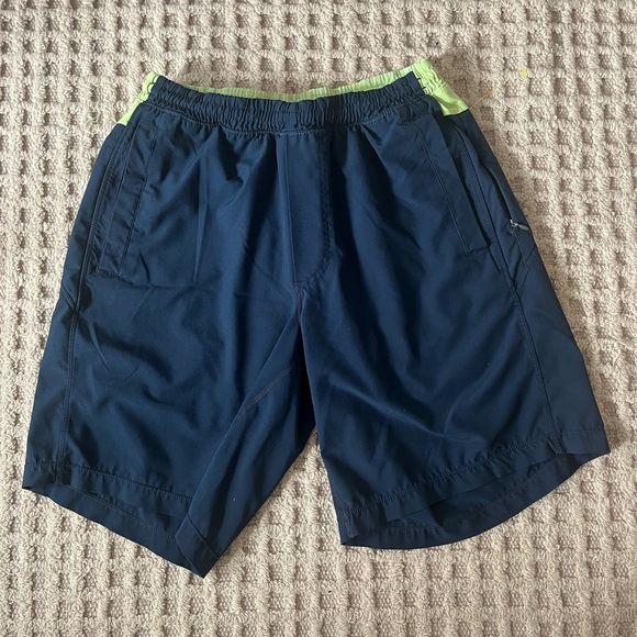 Birddogs Gym Shorts Navy Large 9” Lined - Picture 3 of 9